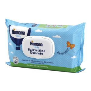 Lineablu Salviettine Delicate Con Aloe Vera 60 Pezzi