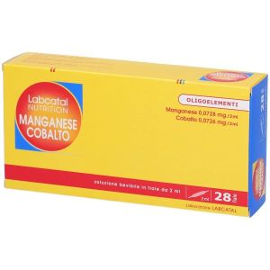 Oligosol Labcatal Manganese Cobalto Soluzione Orale 28 Fiale