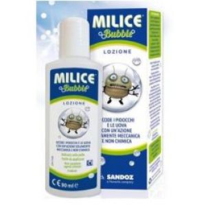 Sandoz milice bubble lozione anti-pidocchi 90ml