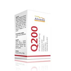Laboratori Aliveda Q200 Integratore Alimentare 30 Capsule 13,2g