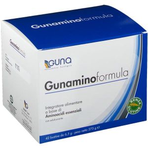 Gunamino Formula 42 Buste - Integratore Aminoacidi Essenziali