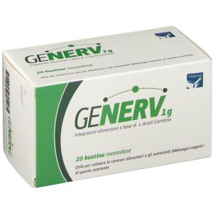 Gepharma Generv Integratore Alimentare 20 Bustine Monodose 150ml