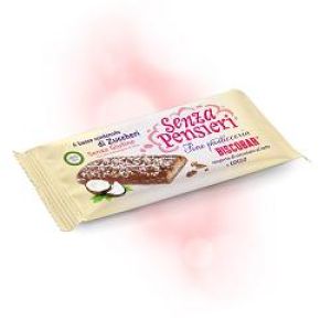 Senza Pensieri Biscobar Barretta Ricoperta Di Cioccolato Al Latte E Cocco Biologico 25 g