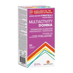 Multiactivity Donna Integratore Vitamine e Minerali 60 Compresse