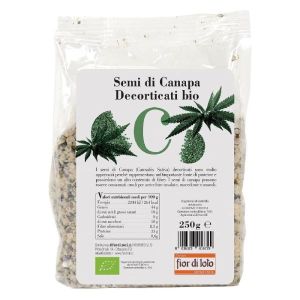 Fior di Loto Semi di Canapa Decorticati Bio 250g