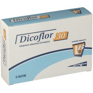 Dicoflor 30 Integratore Alimentare Di Probiotici 15 Bustine