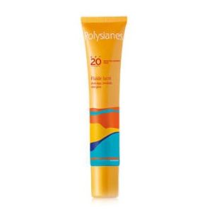 Klorane polysianes latte fluido spf 20 protezione viso 40 ml