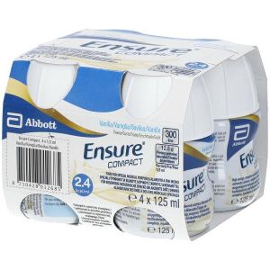 Ensure Compact Vaniglia 4 Bottiglie da 125ml