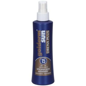Golderm Sun Drena Plus Spf 15 Latte Solare Spray Anticellulite 200ml
