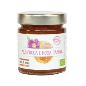 Fior Di Loto Composta  Rosa Canina e Albicocca Alimento Biologico 250g.