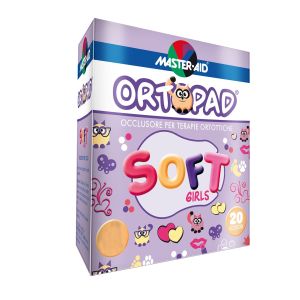 Ortopad Soft Girl Regular Cerotto Occlusore Per Bambine Per Terapie Ortottiche 20 Pezzi