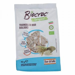 Biocroc Triangoli di Riso Bio 40g