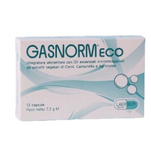 Gasnorm Eco Integratore 12 Capsule