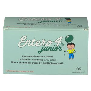 Entero 4 Junior Integratore Fermenti Lattici 10 Flaconi da 8ml