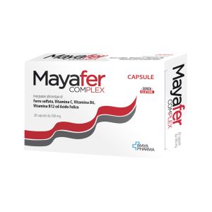 Mayafer Complex Integratore Alimentare Di Ferro 20 Capsule