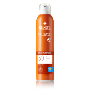Rilastil Sun System Spray Solare Trasparente Spf 30 Protezione Corpo 200ml