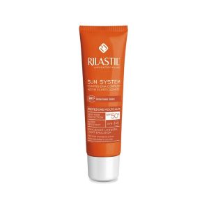 Rilastil Sun System Emulsione Leggera Pelli Miste SPF 50+ Protezione Viso 50 ml