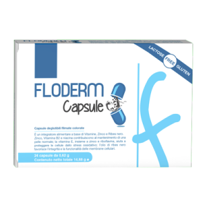 Floderm integratore per la pelle 24 capsule