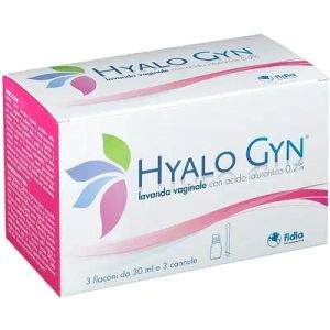 Hyalo Gyn Lavanda Vaginale i Acido Ialuronico 3 Flaconi + 3 Cannule