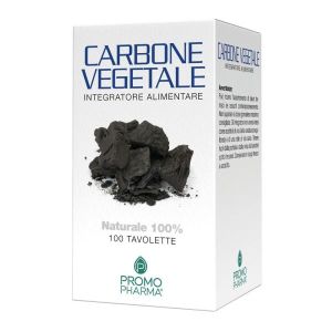 Promopharma Carbone Vegetale Integratore 100 Tavolette