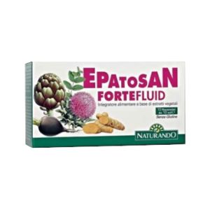 Naturando Epatosan Forte Fluid Integratore Alimentare 10 Flaconcini