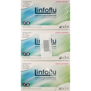 Linfoflu Promo Multipack Integratore Difese Immunitarie 6x15 Flaconcini