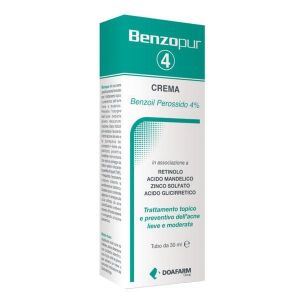 Benzopur 4 Crema Trattamento Acne 30ml