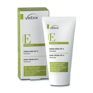 Vebix phytamin crema mani spf6 protettiva esfoliante 50 ml
