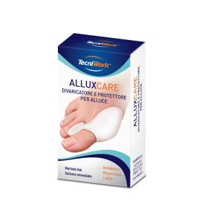 Alluxcare Divaricatore E Protettore In Morbido Gel Per L'Alluce Misura Unica 1 Pezzo