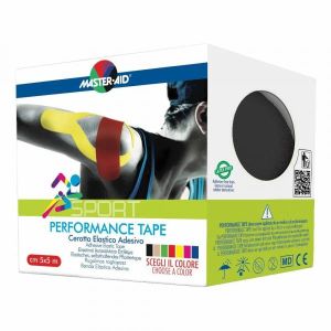 Master-aid Sport Perform Black Taping Neuromuscolare 5 X 500 Cm
