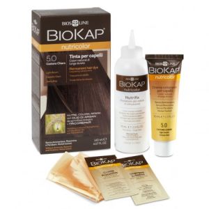 Biokap Nutricolor Tinta Delicato 5.0 New Castano Chiaro Naturale Tinta 140ml