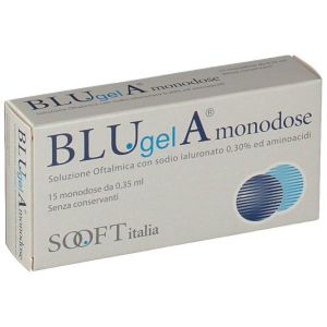 Blu Gel A Collirio Coluzione Oftalmica Lubrificante 15 Flaconcini