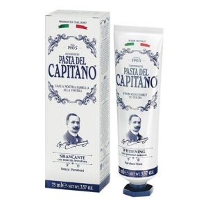 Pasta del capitano 1905 dentifricio sbiancante 75 ml