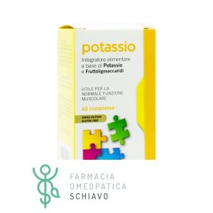 Farmaderbe Potassio Integratore Potassio Minerale 60 Compresse