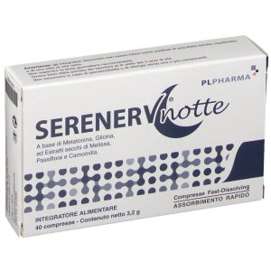 Serenerv Notte Integratore Sonno 40 Compresse