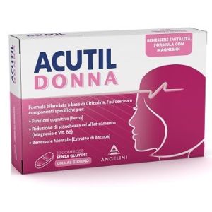 Acutil Donna Integratore Benessere Mentale 20 Compresse