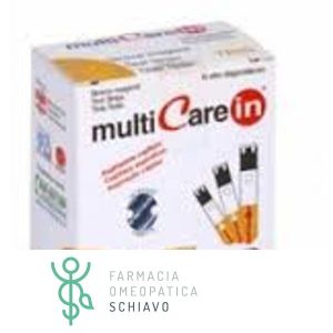 Test Trigliceridi Multicare In Strisce Con Aspriazione Capillare 25 Pezzi