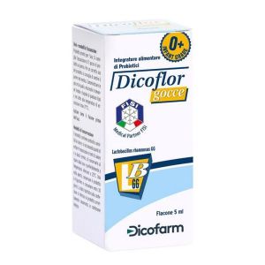 Dicoflor Gocce 5ml - Integratore Probiotico Bambini