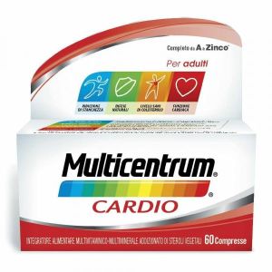 Multicentrum Cardio Integratore Multivitaminico Multiminerale 60 Compresse