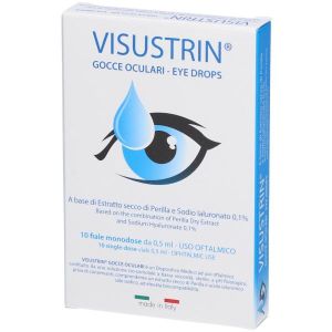 Visustrin Gocce Oculari 10  0,5ml Globuli Contenitore MONOdose