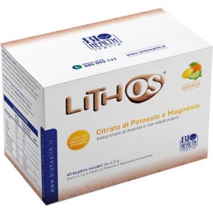 Biohealth Lithos Integratore Alimentare Gusto Agrumi 60 Bustine