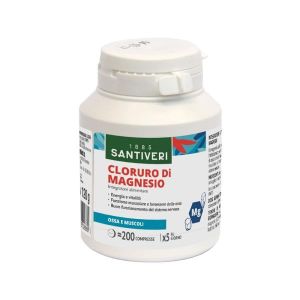 Santiveri Quanticum Integratore Cloruro di Magnesio 200 Compresse