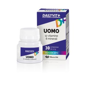 Massigen Dailyvit+ Uomo Integratore Vitamine e Minerali 30 Compresse