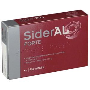 Sideral Forte Integratore di Ferro e Vitamina C 20 Capsule