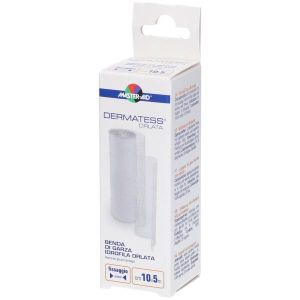 Dermatess Benda Elastica Autobloccante e Colorata In Lattice 1 Bobina di Nastro