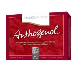 Nature's Plus Masquelier's Original Opcs Anthogenol Integratore Antiossidante 30 Capsule
