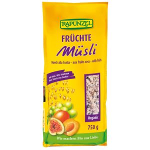 Rapunzel Muesli Alla Frutta Senza Zuccheri Aggiunti 750g