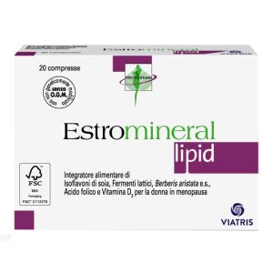 Estromineral Lipid Integratore Menopausa 20 Compresse