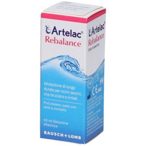 Artelac Rebalance Gocce Oculari  Senza Conservanti 10ml Granuli Contenitore MULTIdose