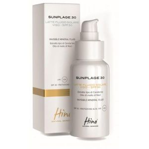Hino Natural Skincare Sunplage Spf30 Latte Solare Viso 50ml